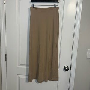 Tan maxi skirt